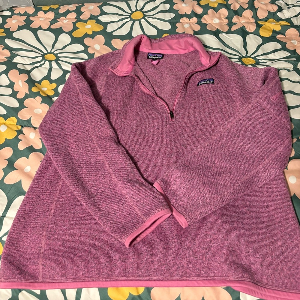 Women Patagonia better sweater 1/4 zip